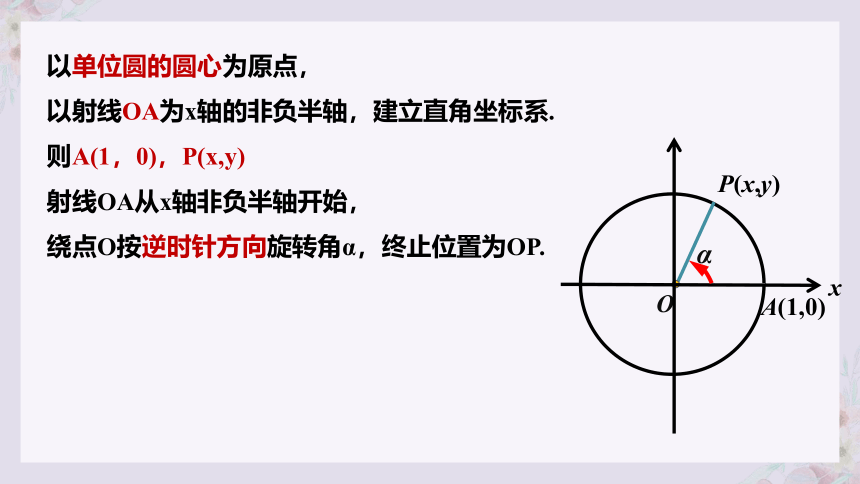 5.2.1三角函数的概念课件-2021-2022学年高一上学期数学人教A版（2019）必修第一册