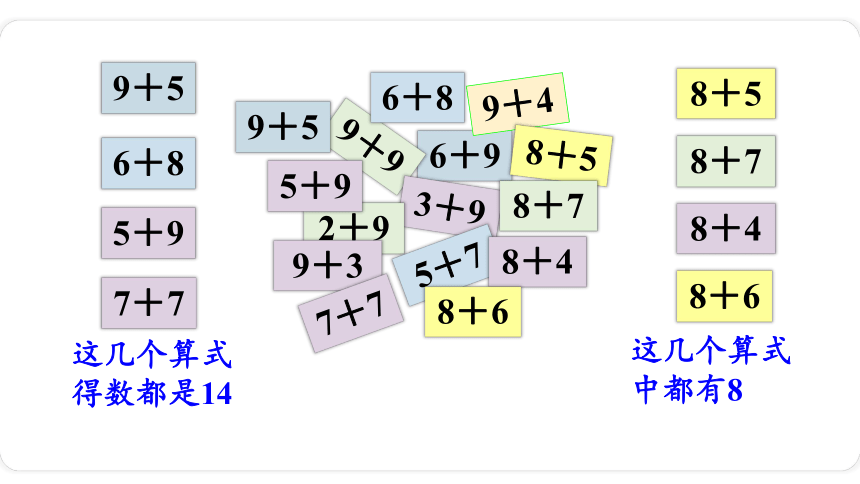 北师大版数学一年级上册7.6 做个加法表 课件（共13张ppt)