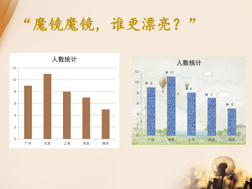 第2课 《美化调查图表》课件(共14张PPT)