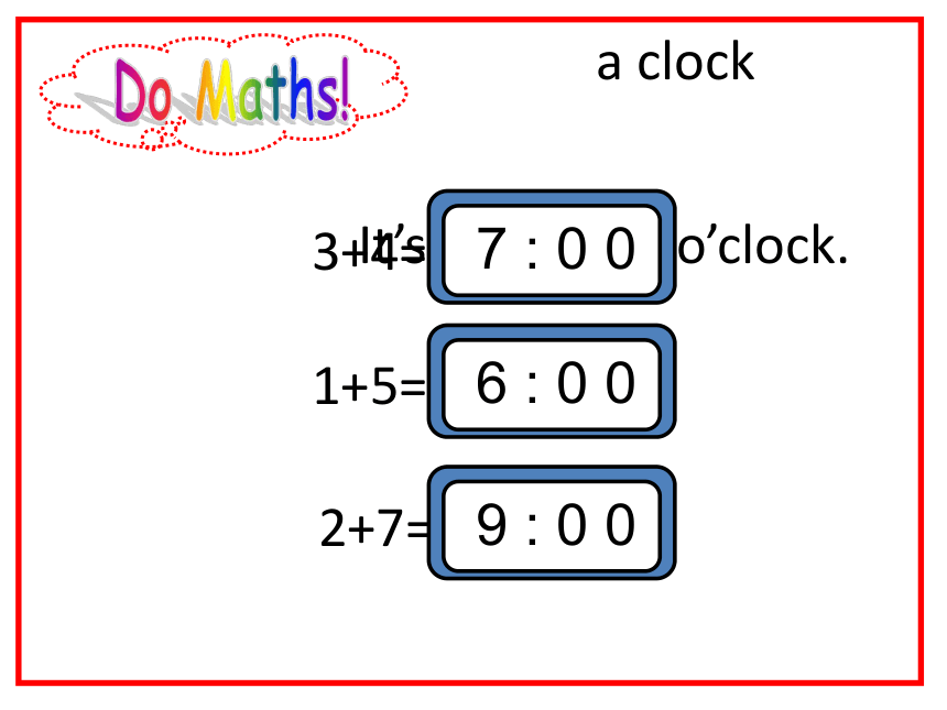 Unit  6  What time is it?第二课时课件（共27张ppt）