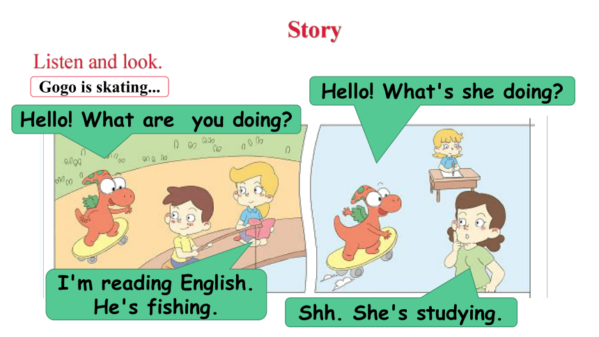 Unit 2 School Activities   Story 课件(共17张PPT)