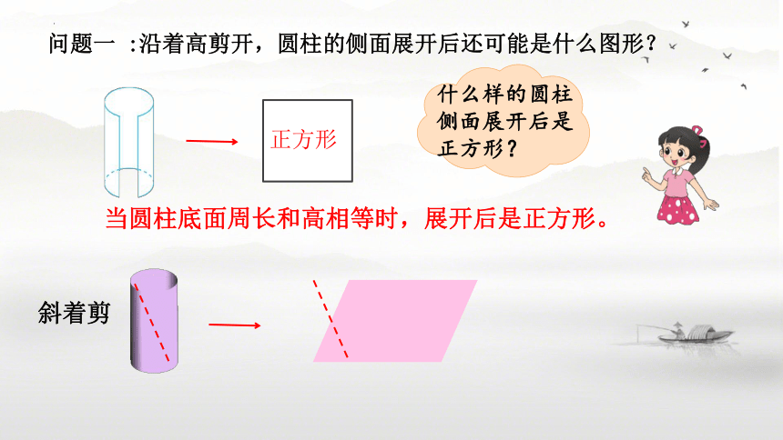 北师大版六年级下册数学（圆柱的表面积）（课件） (1)(共13张PPT)