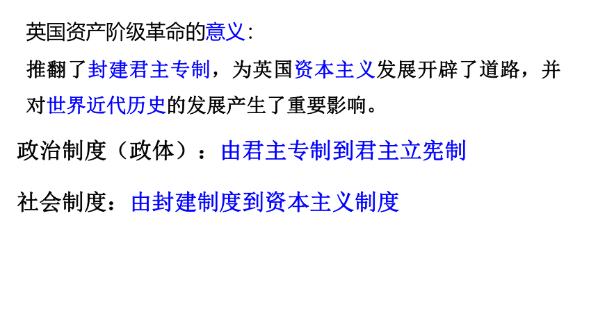 九上第六单元 资本主义制度的初步确立 单元复习课件（17张PPT）