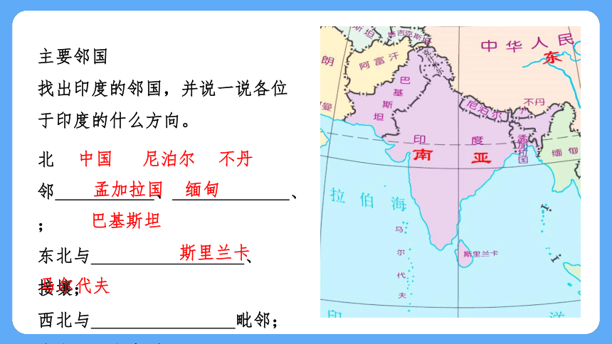 7.3  印度 第1课时 七年级地理下册课件人教版(共22张PPT)