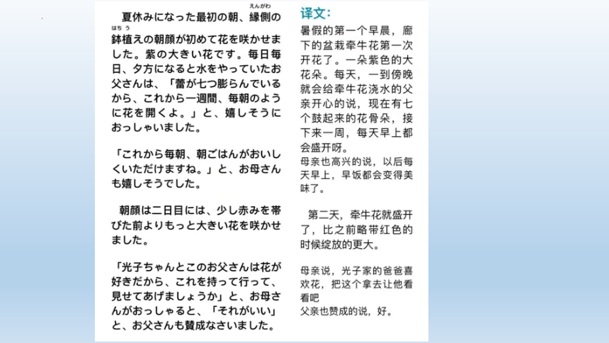 第14課ひと朝だけの朝顔课件（24张）