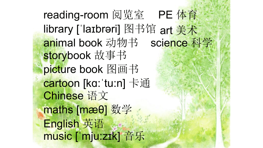 Unit7 I like this reading-room 第三课时课件