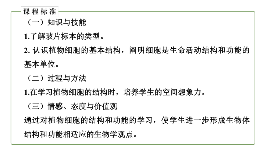 人教版初中生物七年级上册同步教学2.1.2 植物细胞 课件(共19张PPT)