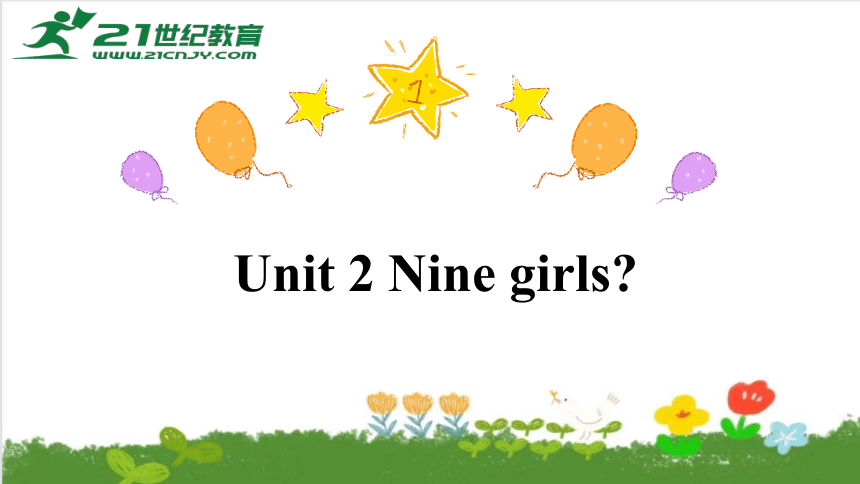 Module5 Unit 2 Nine girls  课件 (共44张PPT)