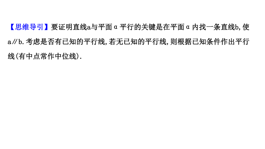 11.3.2直线与平面平行 课件 2020-2021学年高一下学期数学人教B版（2019）必修第四册31张PPT