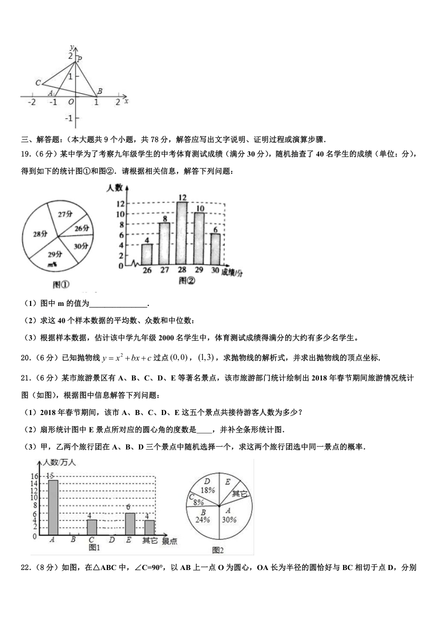 天津市河东区天山路中学2023年中考数学模拟试卷（含解析）