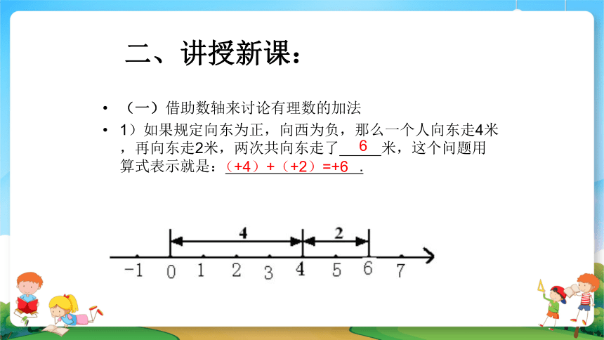 2021暑期小升初数学衔接班课件第4讲有理数的加减法（19张PPT）