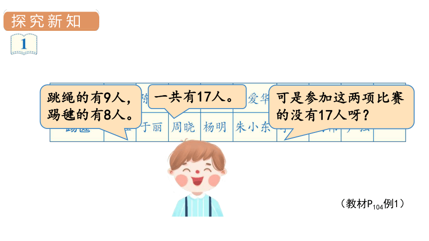 人教版数学三年级上册9数学广角——集合课件（19张PPT)