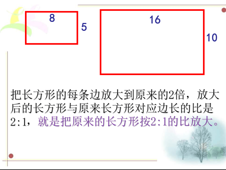 浙教版 六年级上册数学课件-1.4图形的放大与缩小(共17张PPT)