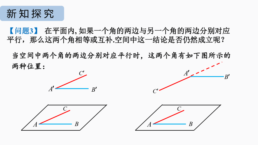 数学人教A版（2019）必修第二册8.5.1直线与直线平行 课件（共14张ppt）