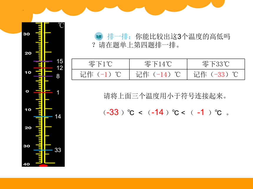 北师大版四年级上学期数学 温度 课件 (共16张PPT)