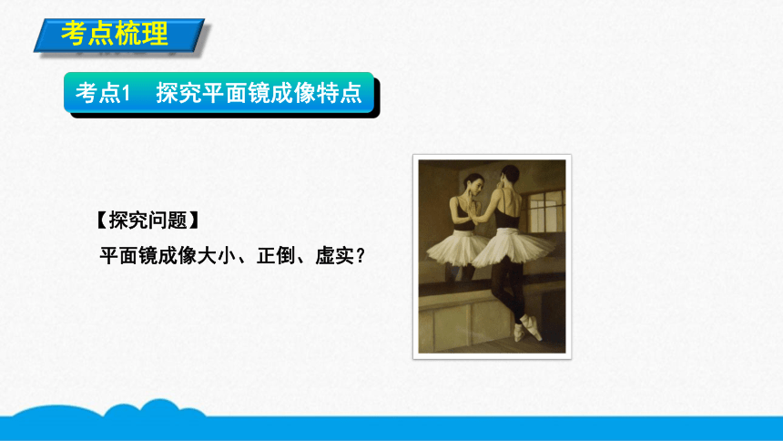 人教版物理八上知识点精讲-4.3.1平面镜成像特点   课件（12张ppt）