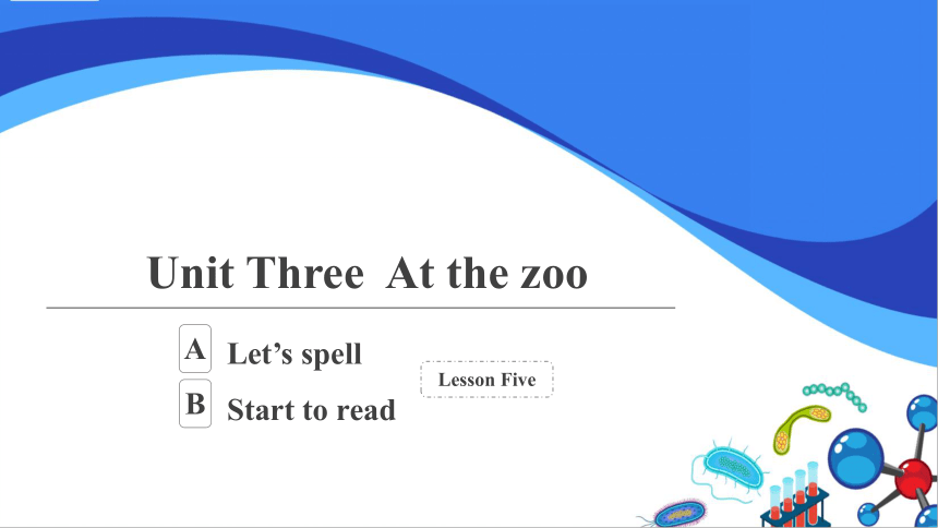 Unit 3 At the zoo A Let’s spell课件（共20张PPT，内嵌音频）