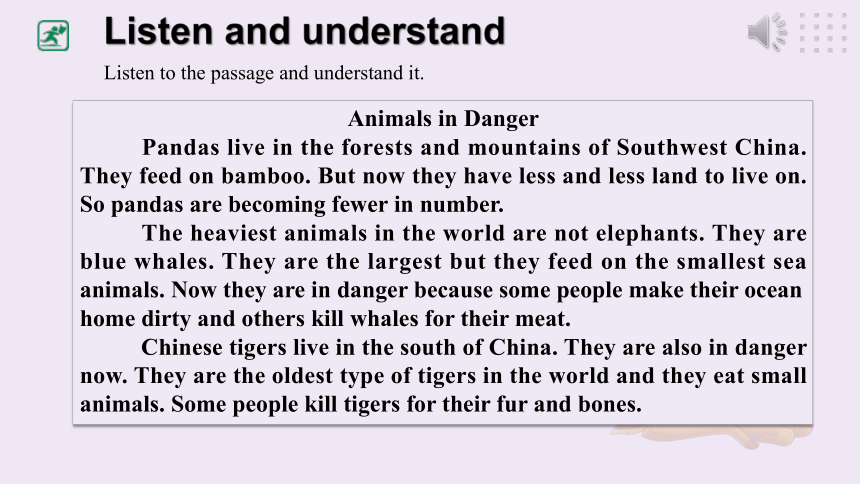 Unit 4 Our World Topic 1 What's the strongest animal on the farm? Section D课件+内嵌音频