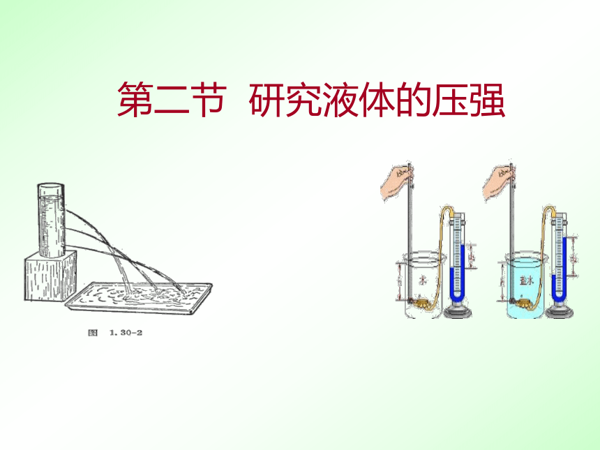 沪科版八年级物理《8.2科学探究：液体的压强》flash+课件（20张ppt）