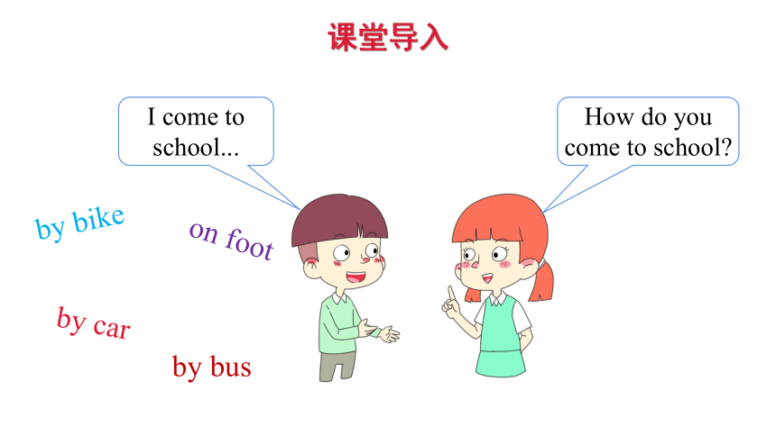 Module 1 Unit 2 Going to school-第1课时课件(28张ppt)