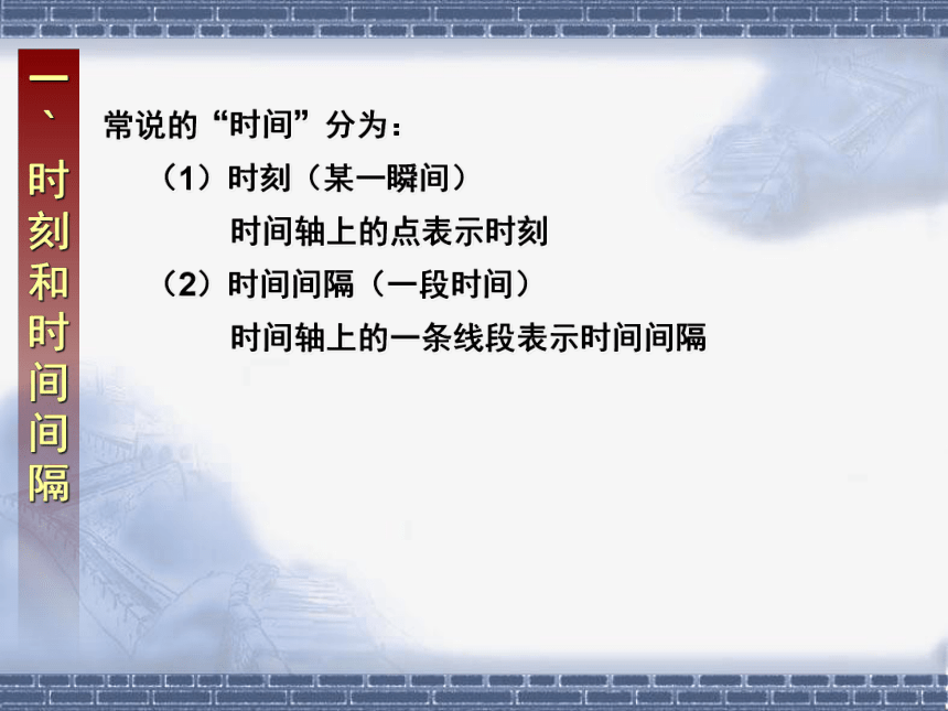 人教版（2019）必修第一册 1.2 时间和位移 课件(共21张PPT)