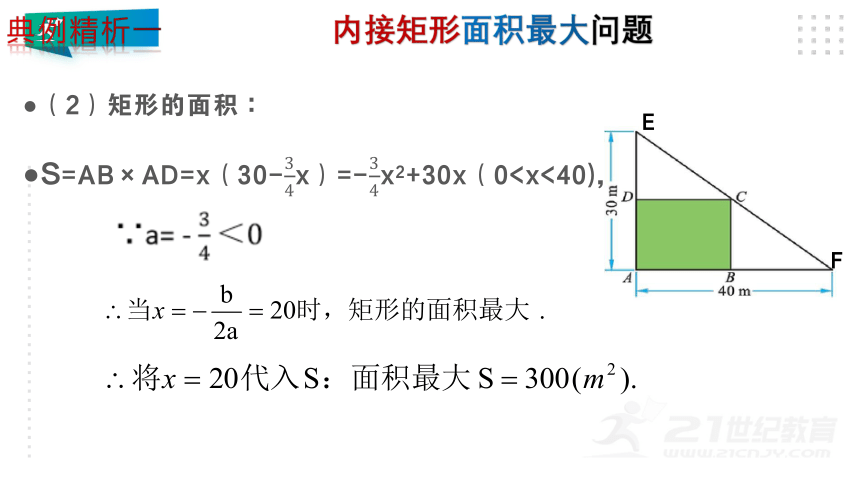 2.4.1 面积最大问题 课件（共18张PPT）