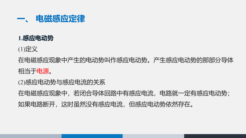 2.2 法拉第电磁感应定律  课件（22张PPT）