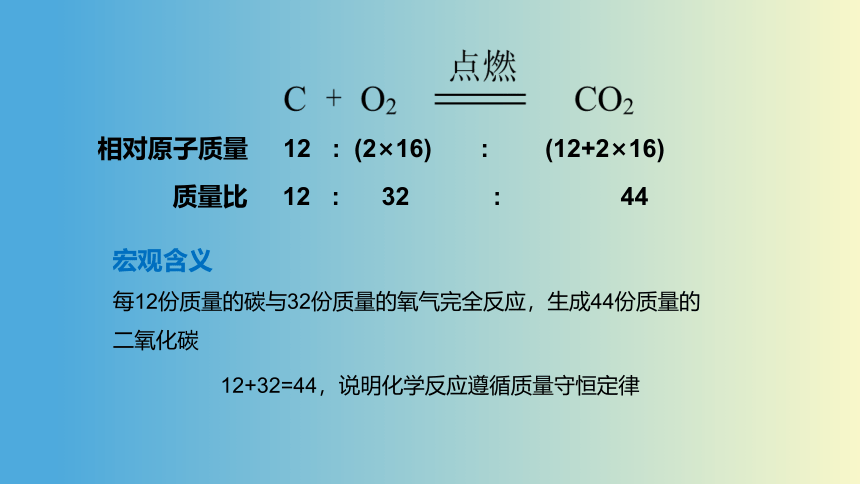 5.2化学反应的表示——2021-2022学年九年级化学鲁教版上册（44张PPT）