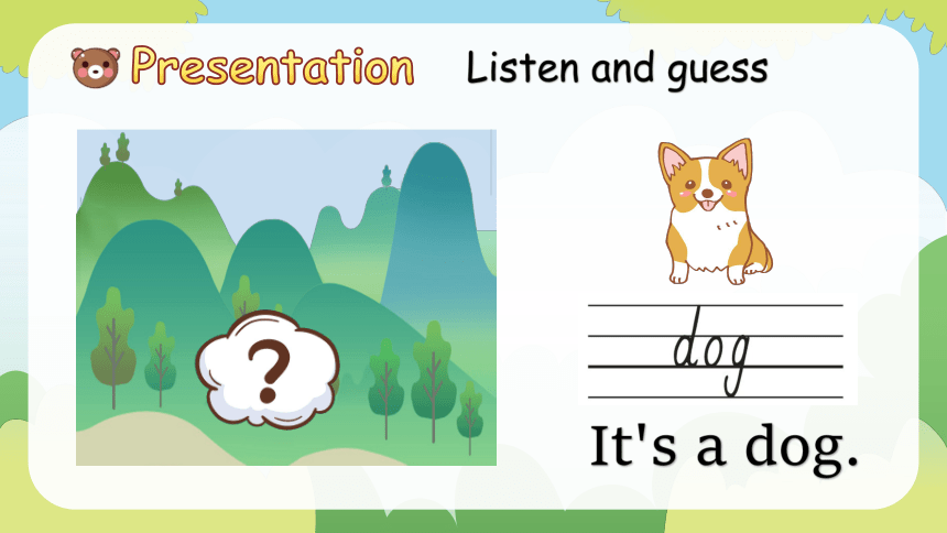 Unit 4 We love animals Part A Let's learn 课件(共19张PPT)