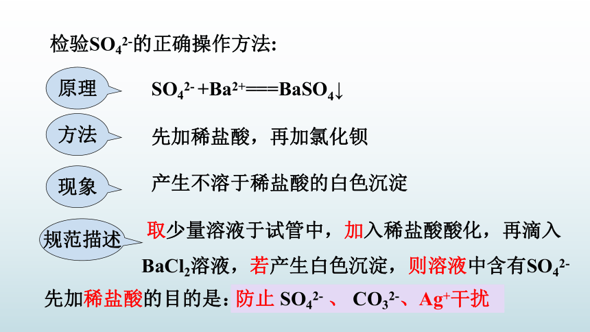 5.1 硫及其化合物（第3课时 硫酸根离子的检验和粗盐的提纯）-同步备课课件(共14张PPT)（人教版2019必修第二册）