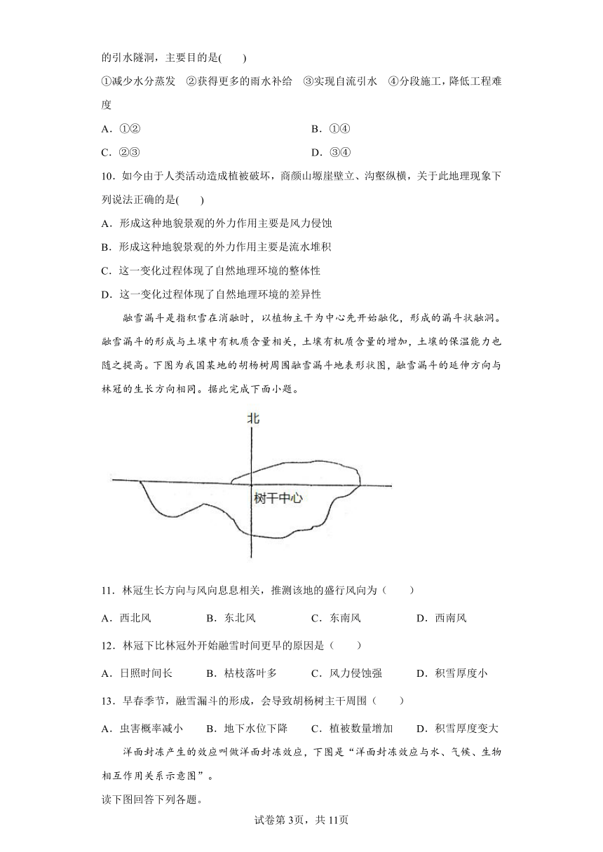 5.1自然环境的整体性 （含解析）