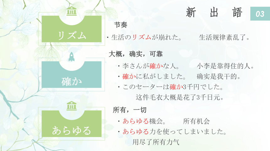 第2課 雨にも負けず 课件-2023-2024学年高中日语人教版选择性必修第一册（25张）