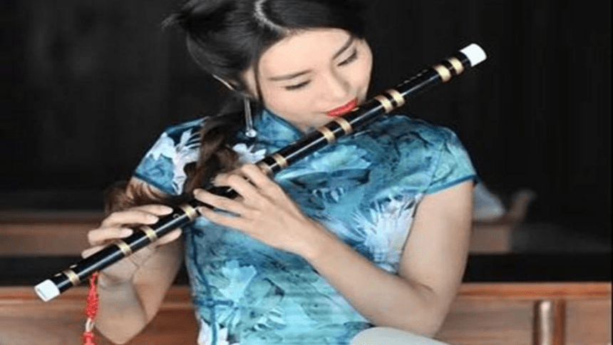湘艺版 四年级下册音乐  4.3 认识竹笛  课件 （17张PPT）