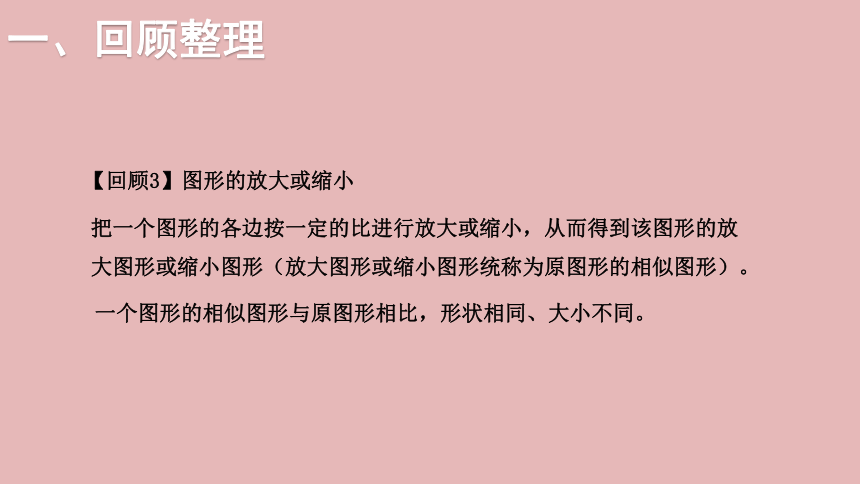 小学数学北师大版六年级下7.总复习 第二部分  图形与几何——图形的运动   课件(共18张PPT)