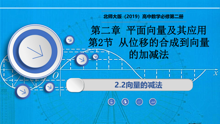 2.2.2向量的减法-高一数学 课件（共16张PPT）