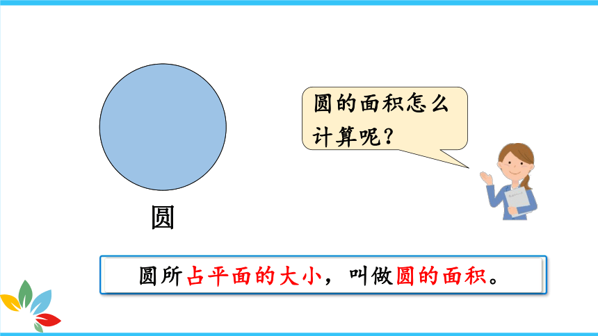 人教版 六年级数学上册5.1圆的面积课件（24张PPT)