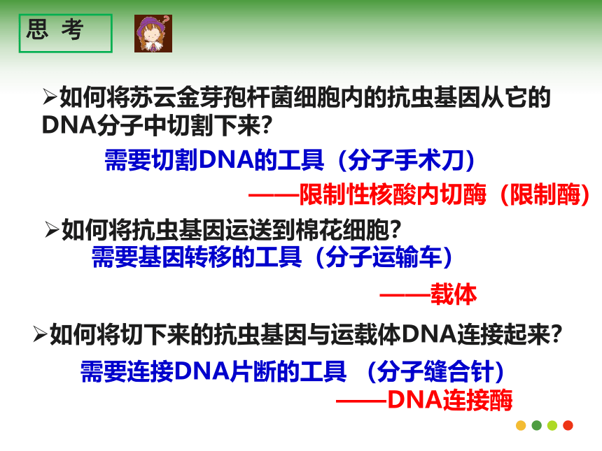 2020-2021学年高二生物人教版选修三1.1DNA重组技术的基本工具课件（30张ppt）