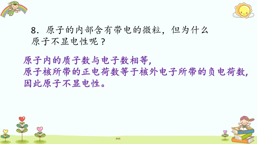 第三章 物质构成的奥秘 课本习题 课件（54张PPT含答案） —2020-2021学年九年级化学沪教版 上册