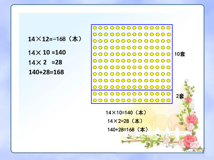 北京版小学数学三下 2.乘法-两位数乘两位数 课件(共22张PPT)