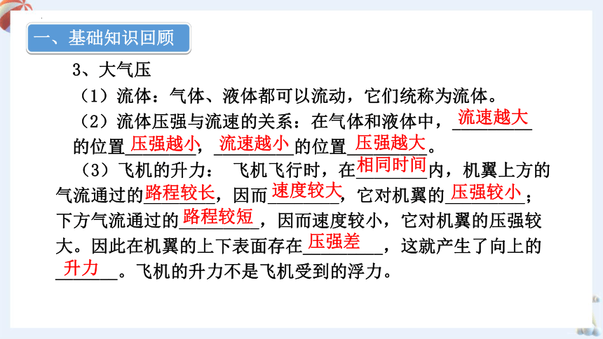 第九章 压强 复习课件(共23张PPT) 2022-2023学年人教版八年级物理下册