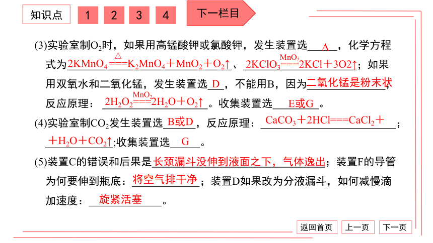 【期末复习】人教版化学九上 第六单元 碳和碳的氧化物 复习卷 习题课件