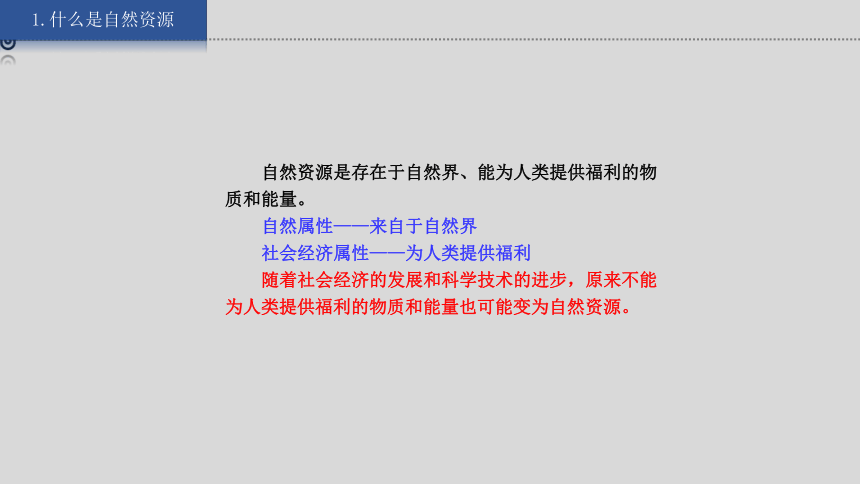 湘教版地理八上 3.1 自然资源概况 课件（29张ppt内含嵌入视频）