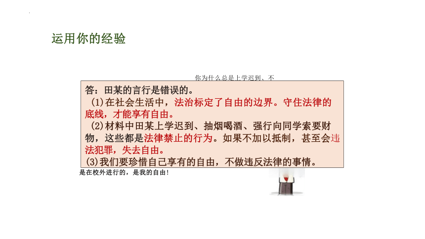 7.2 自由平等的追求 课件(共22张PPT)-2023-2024学年统编版道德与法治八年级下册