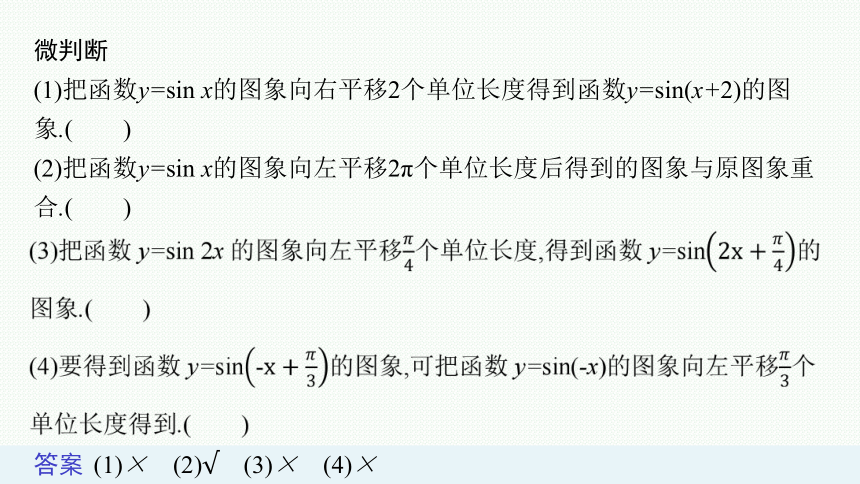 【新教材】2021-2022学年高中数学苏教版必修第一册同步课件：7.3.3　第1课时　函数y=Asin（ωx φ）的图象（40张PPT）