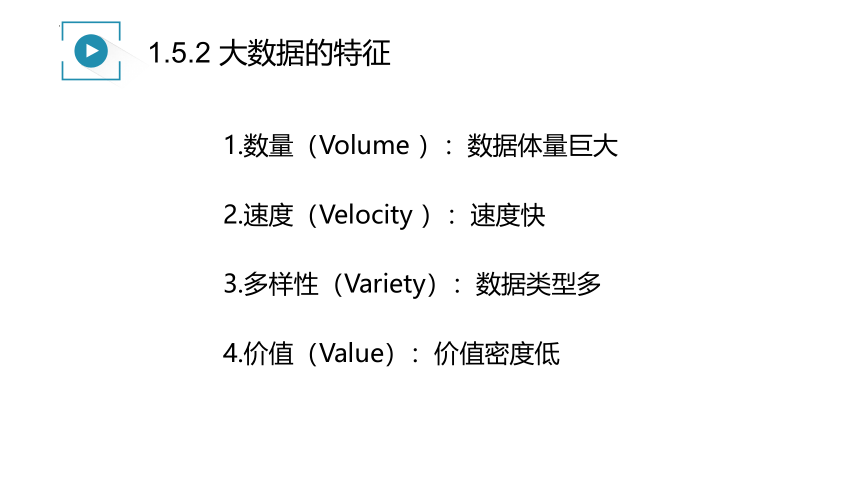 1.5数据与大数据课件（17PPT）2021—2022学年浙教版（2019）信息技术必修1