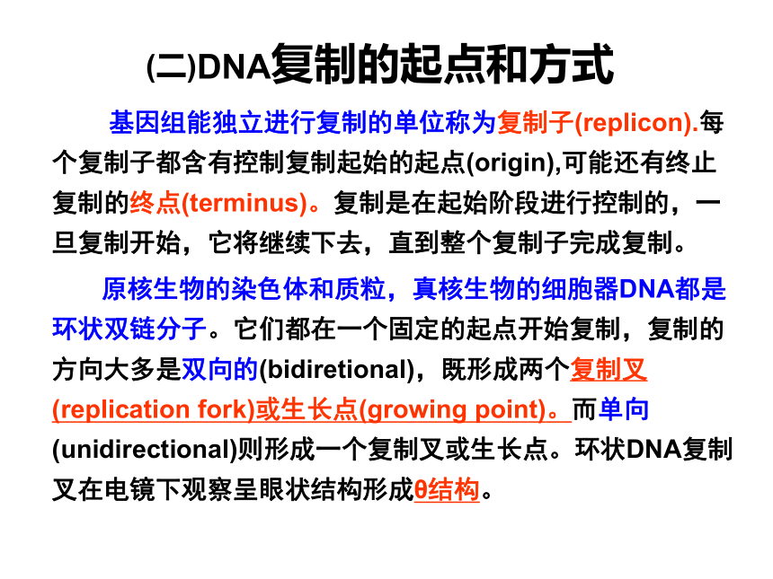 2020-2021学年高中生物竞赛DNA的复制和修复课件(80PPT)