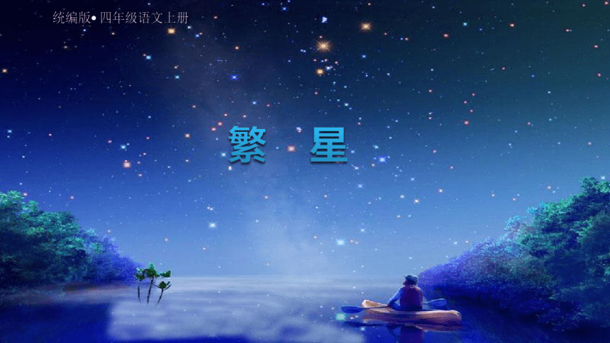 4 繁星（课件）（共22张ppt）