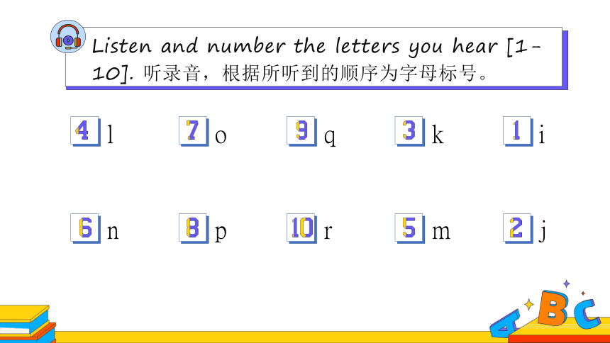 Starter Units Period 3 字母I-R的正确书写以及相关音标 课件（共35张PPT，无素材）