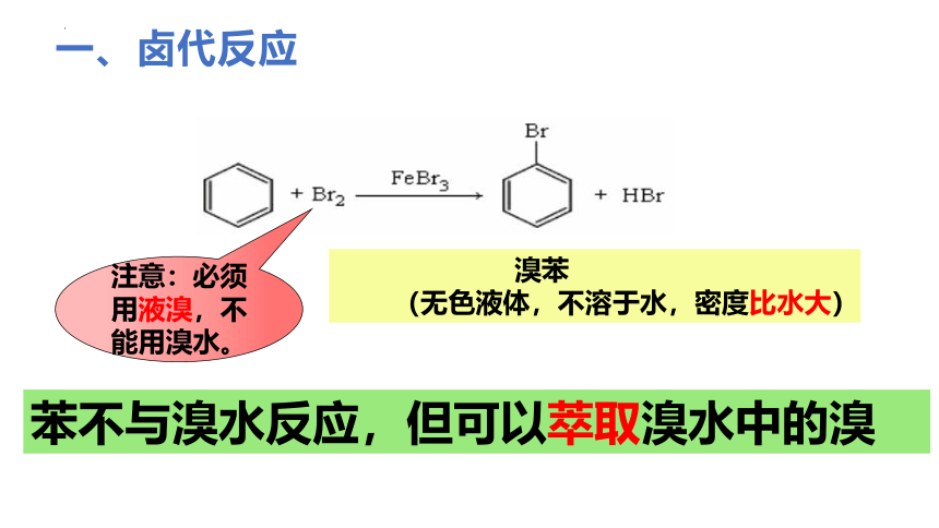 2.3.2 芳香烃  第2课时 取代反应  课件(共25张PPT)  高二化学人教版(2019)选择性必修3