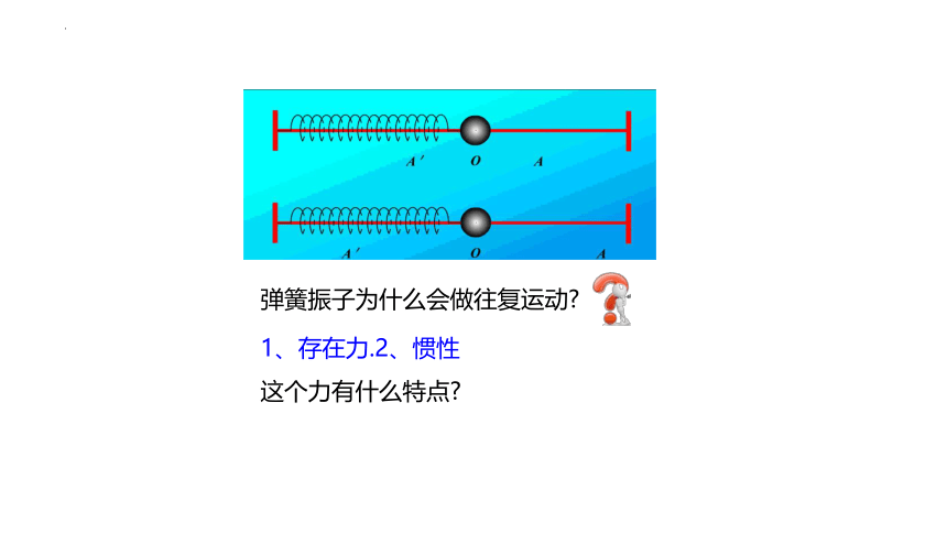 2.3 简谐运动的回复力和能量 课件(共21张PPT) 高二上学期物理人教版（2019）选择性必修第一册